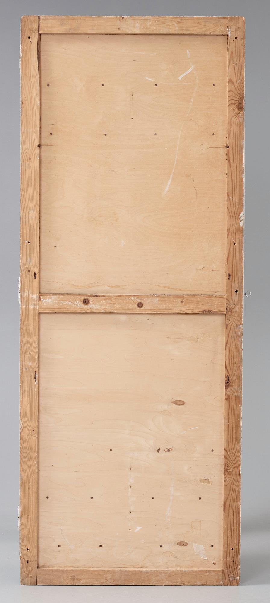An Alvar Aalto painted birch wardrobe, Huonekalu-ja Rakennustyötehdas Oy, Finland 1930's.