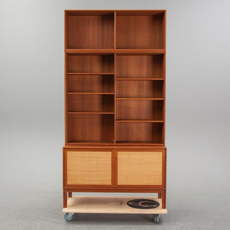 Alf Svensson, a teak bookcase, Bjästa Snickerifabrik, 1960's.