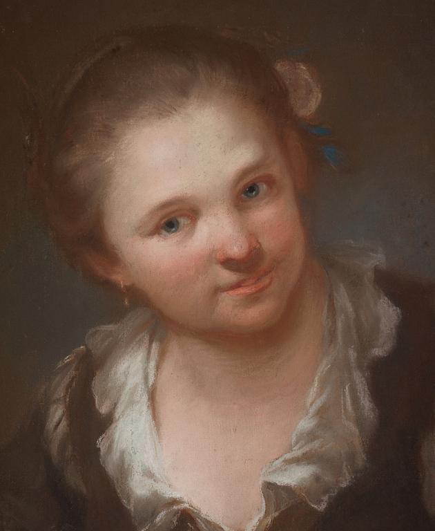 GUSTAF LUNDBERG, pastell, efter Giuseppe Nogari (1699-1766).