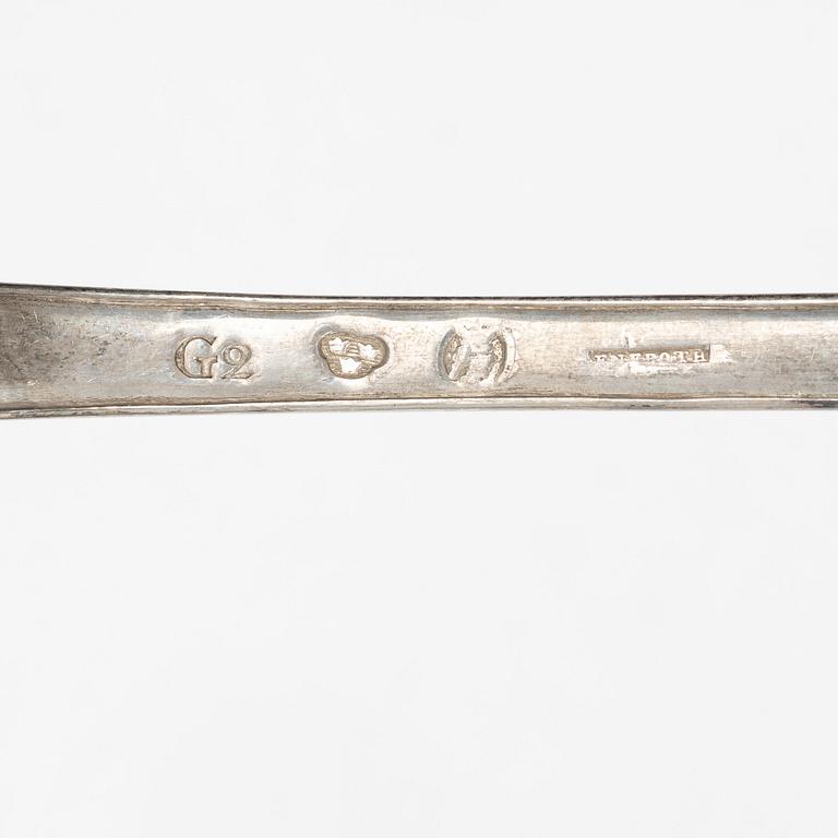 Petter Eneroth, soppslev, silver, Stockholm 1789.