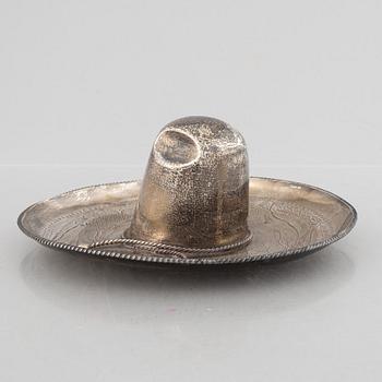 A Sterling silver sombrero, Mexico, 1948-1980.