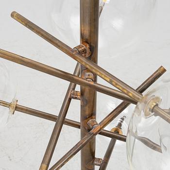 Massimo Castagna, a  "Bolle 6" ceiling lamp, Gallotti & Radice, Italy, after 2014.