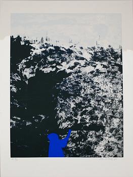 Max Mikael Book · MAX BOOK, seriegrafi. Dat -84. Sign AP IV/X.