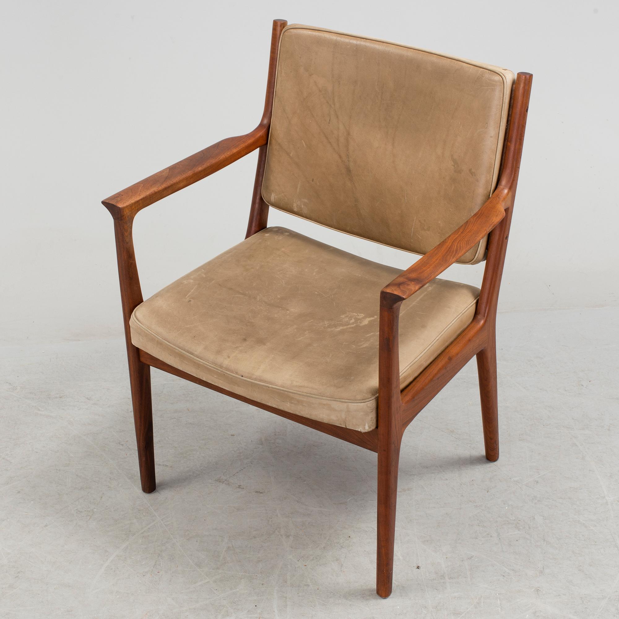 A second half of the 20th century armchair by Karl Erik Ekselius, JOC Vetlanda.
