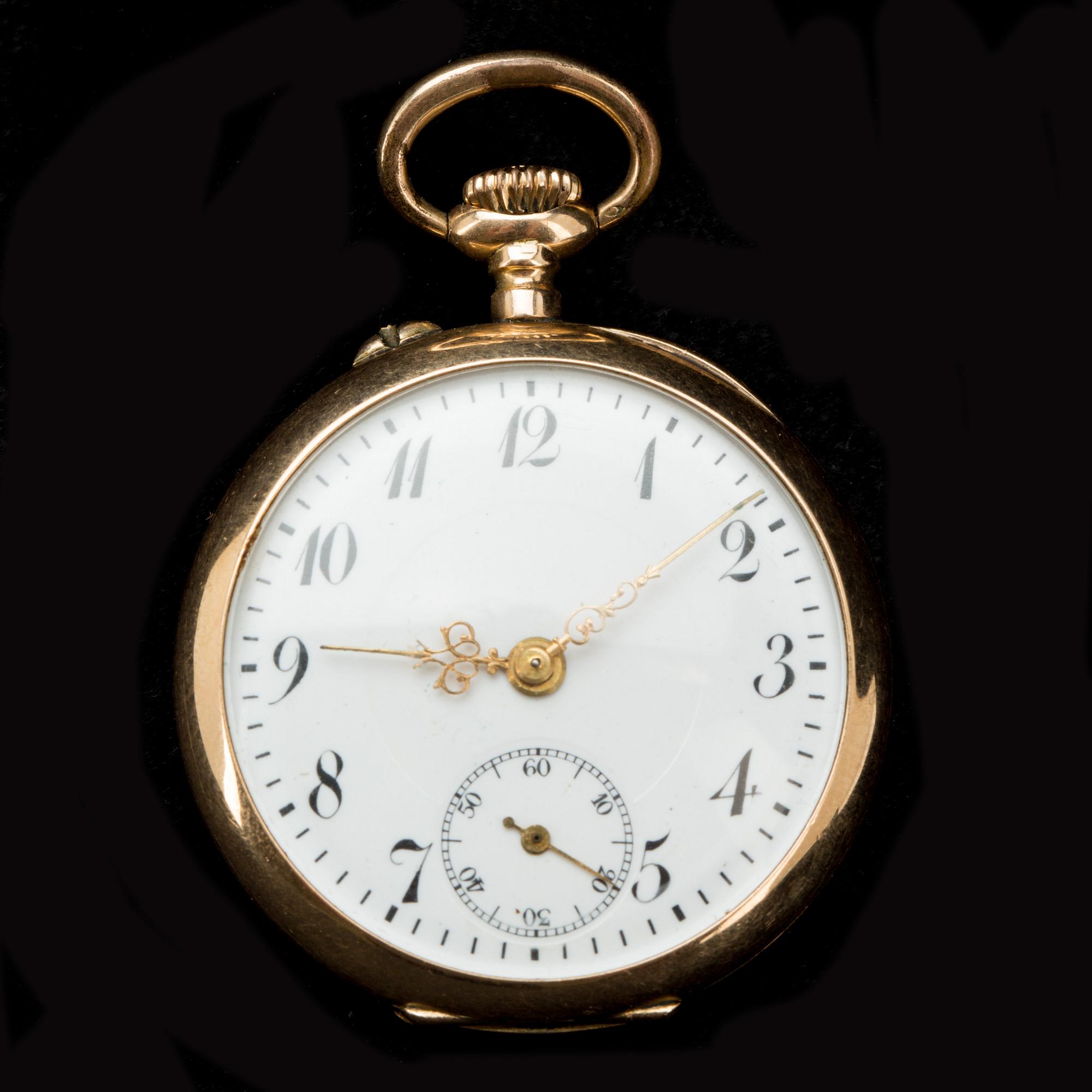 FICKUR, 14 K. 1900-talets första hälft. Vikt ca 28 g.