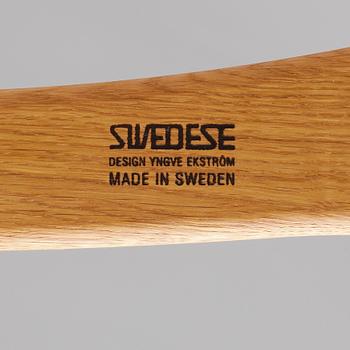 FÅTÖLJ med FOTPALL, "Lamino", Yngve Ekström, Swedese.