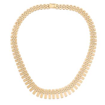 Collier 18K guld.