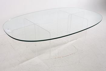 SOFFBORD, glas. Fogia. 1900-tal.