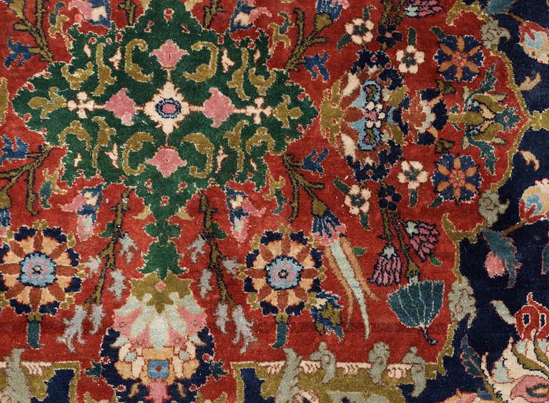 SEMI-ANTIQUE TABRIZ.