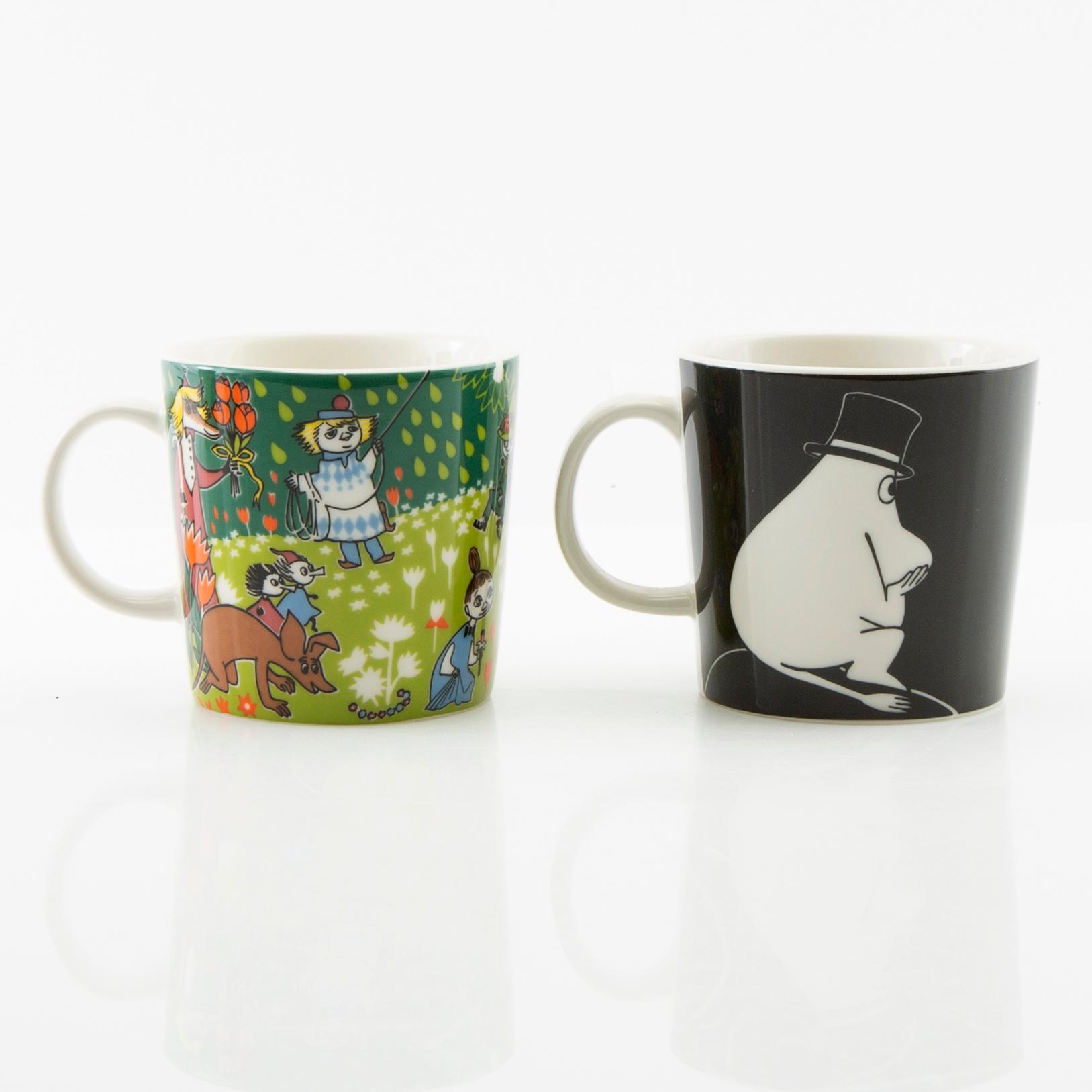 Mugs 8 pcs Moomin characters/ Moomin Arabia Finland.
