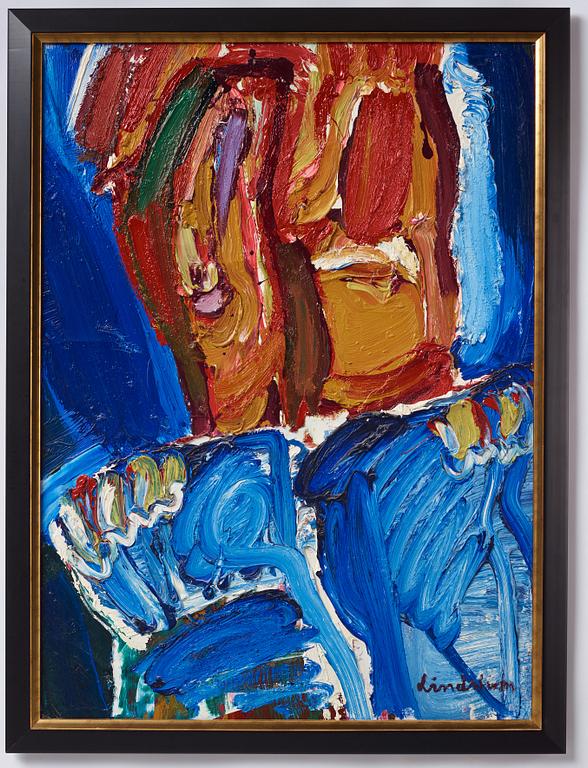 Bengt Lindström, oil on canvas, signed.