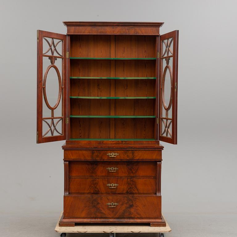 A 19th century mahogany bookcase.