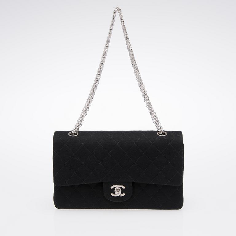 CHANEL, "Jersey Double Flap Bag 2.55", VÄSKA.