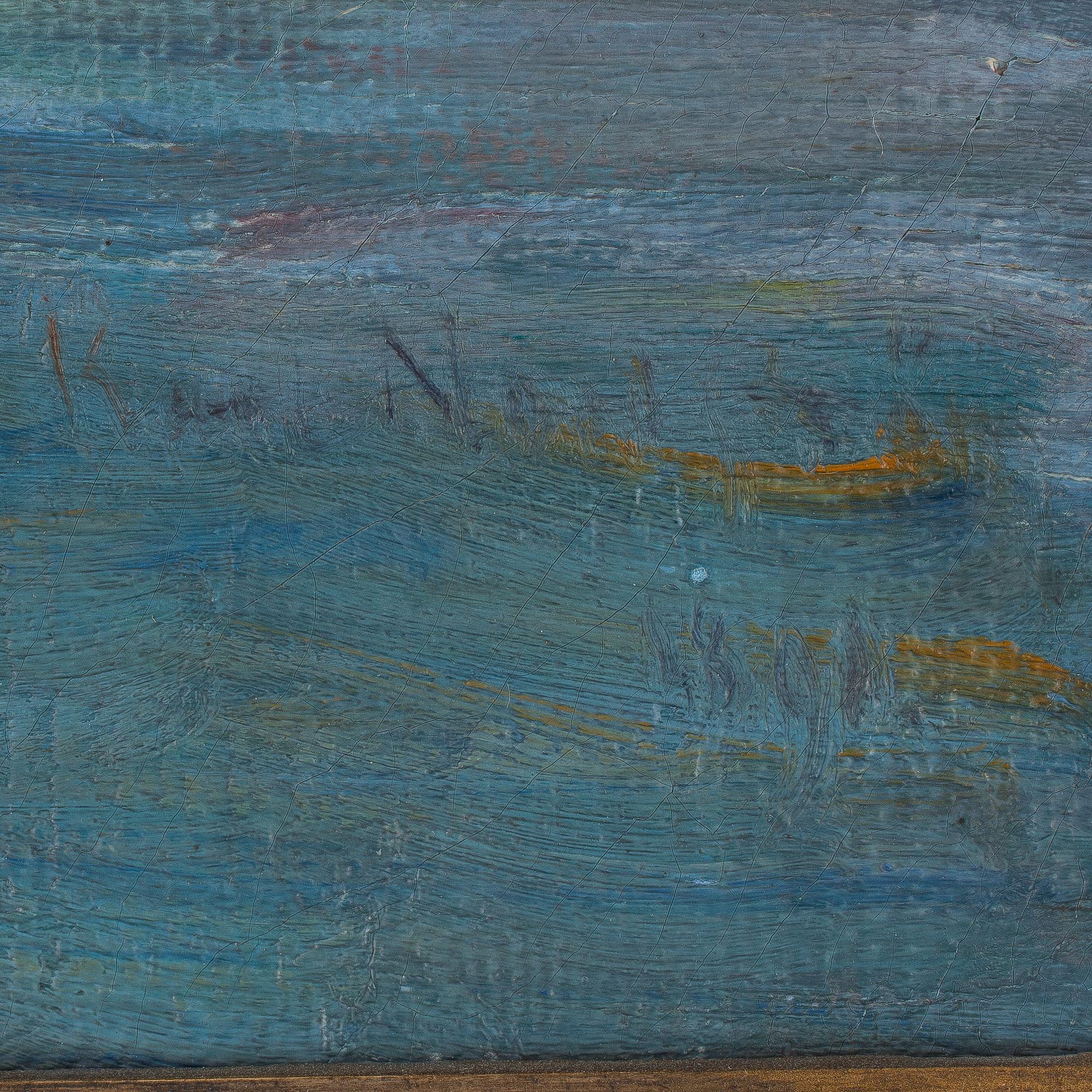 KARL NORDSTRÖM, olja på duk, sign och dat 1891.