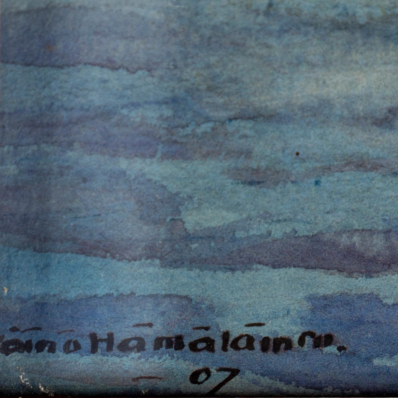 VÄINÖ HÄMÄLÄINEN, watercolour, signed Väinö Hämäläinen and dated -07.