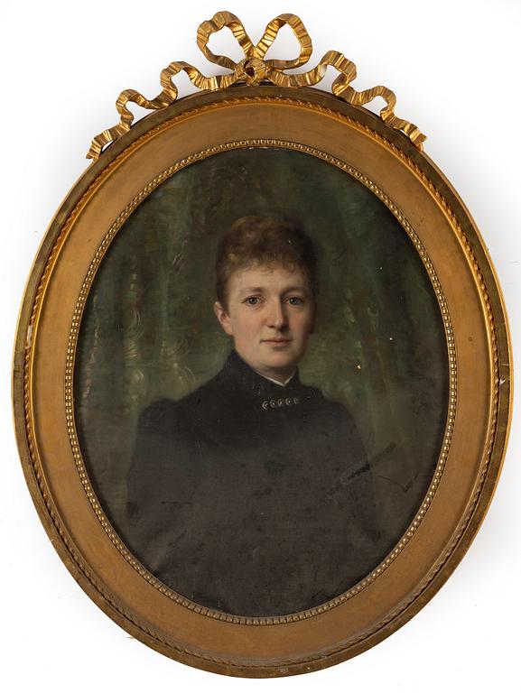 OKÄND KONSTNÄR, 1800-tal, olja på duk.