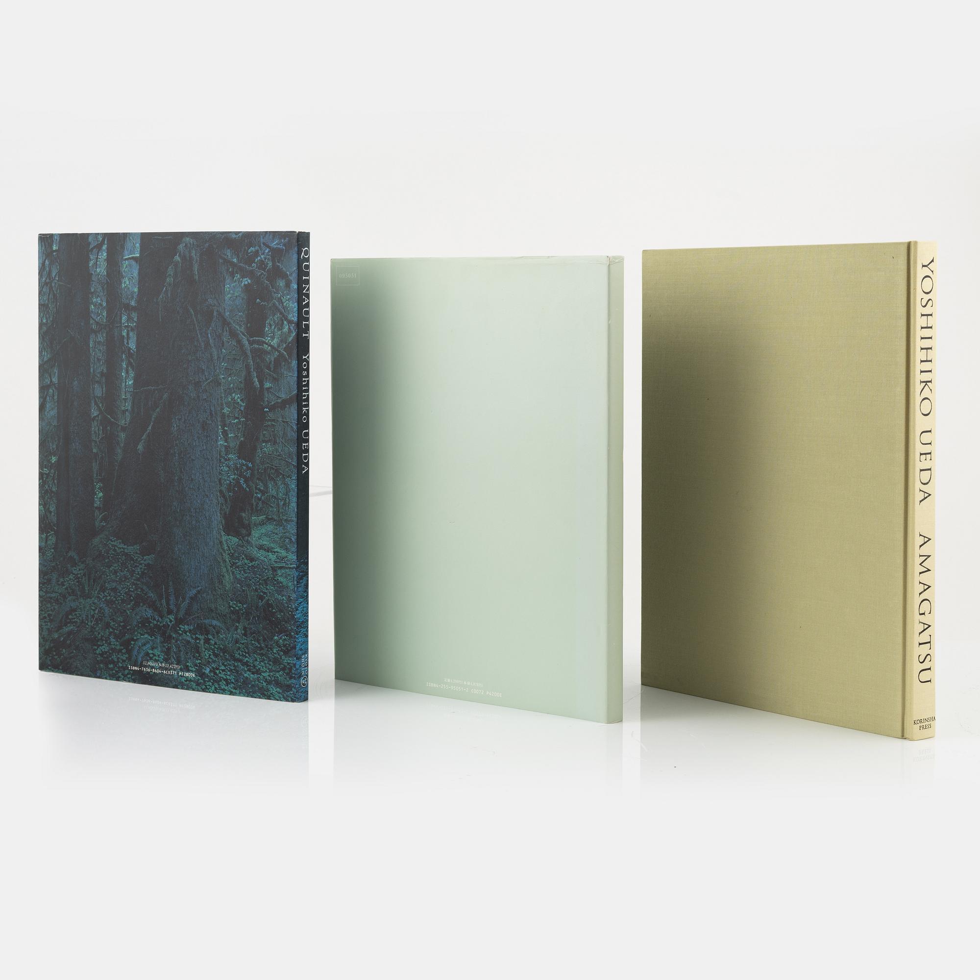 Yoshihiko Ueda, three photobooks.