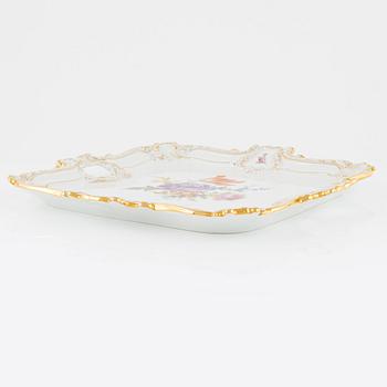 A Rococo style Porcelain Tray, Meissen, Germany, 1943-1945.