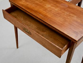 SPELBORD, mahogny, 1800-tal.