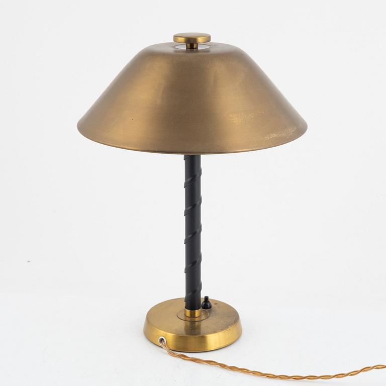 Einar Bäckström, table lamp, model 5014, 1940s.