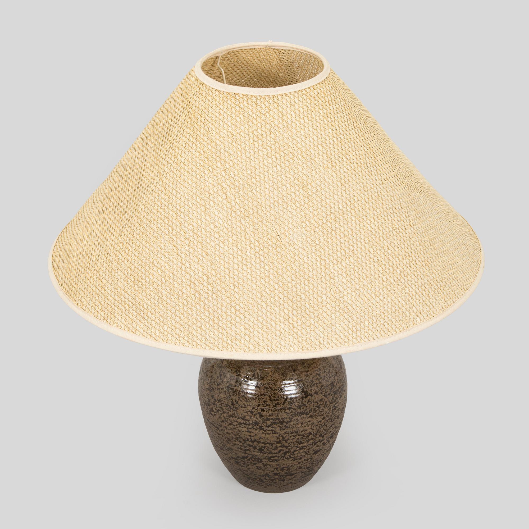 Eva Corander,  table lamp for KERA Oy, signed, late 20th century.