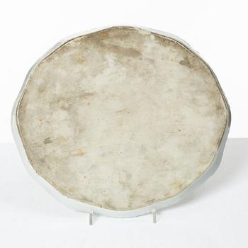 A Chinese famille rose porcelain tray, 20th century.