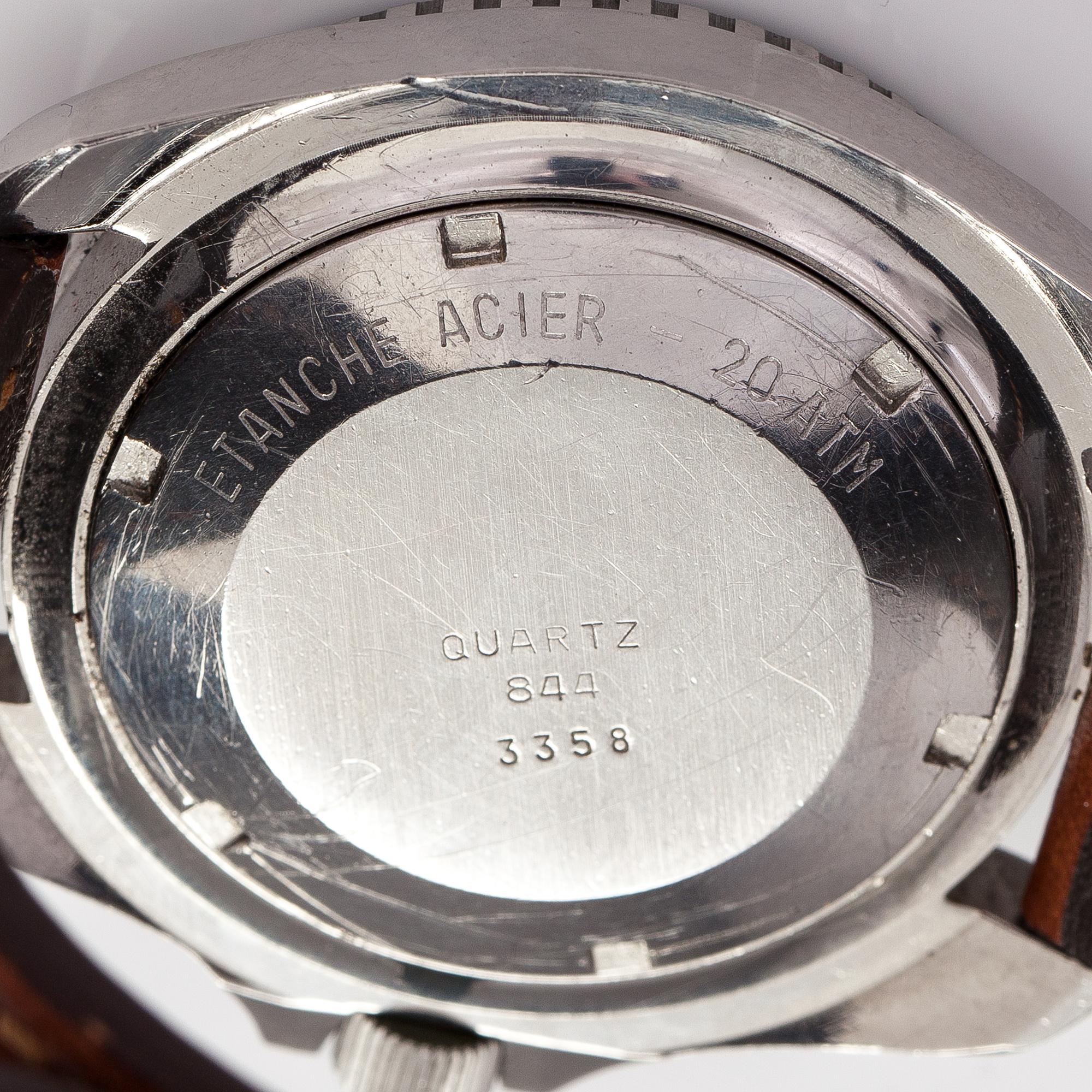 HEUER, Monnin 844, 200 m, wristwatch, 42 mm.