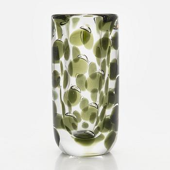 Saara Hopea, a 'Panther' vase, signed S. Hopea Nuutajärvi Notsjö -57.