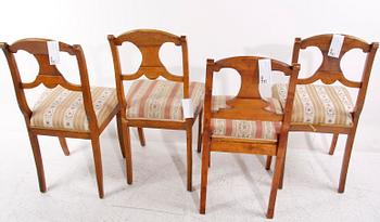STOLAR, 4 st, biedermeier, 1800-tal.