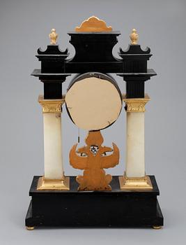 BORDSPENDYL, senempire, 1800-talets mitt.