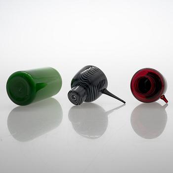 Matti Klenell, lasilintu, "Korpi Pappa", signeerattu M. Klenell Iittala.