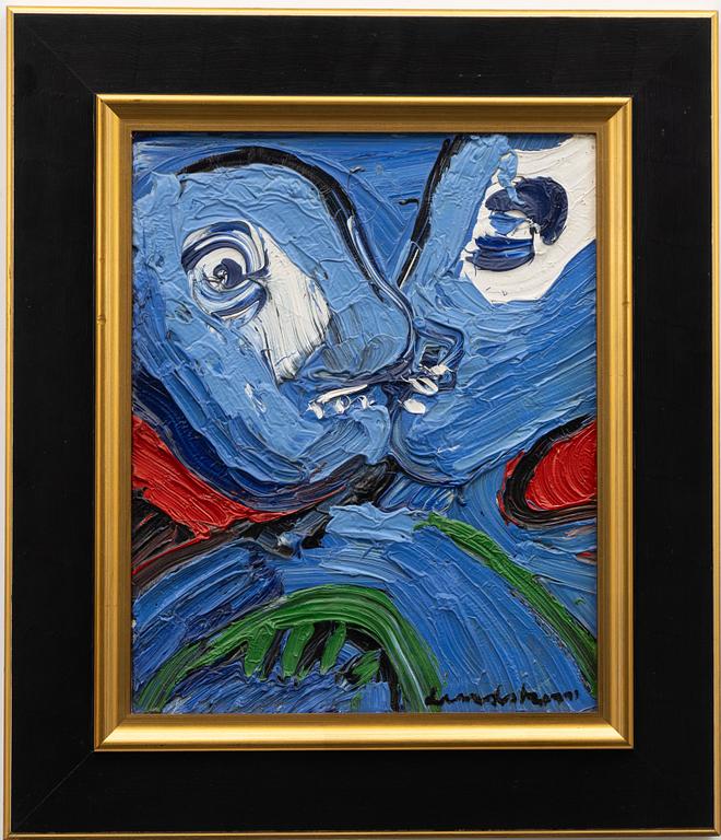 Bengt Lindström, Blue figure.