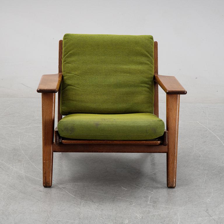Hans J Wegner, fåtölj, GE 290, Getama, formgiven 1953.