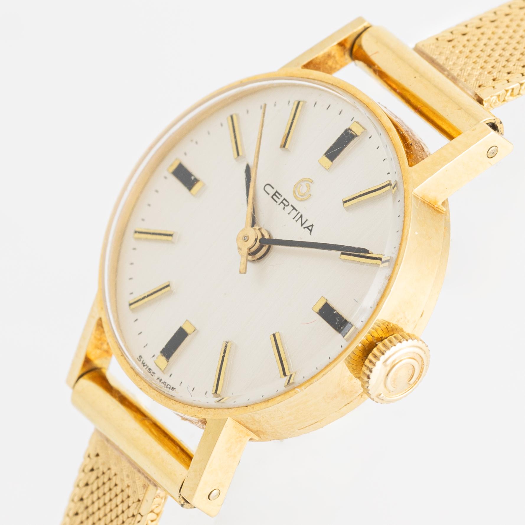 Certina, armbandsur, 21,5 mm.