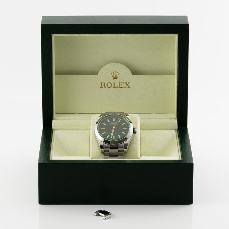 Rolex, Milgauss, ca 2014.