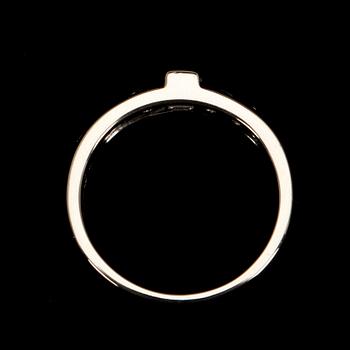 RING, vitguld 14K, diamanter tot. 0,19 ct. Vikt 4,2 g.