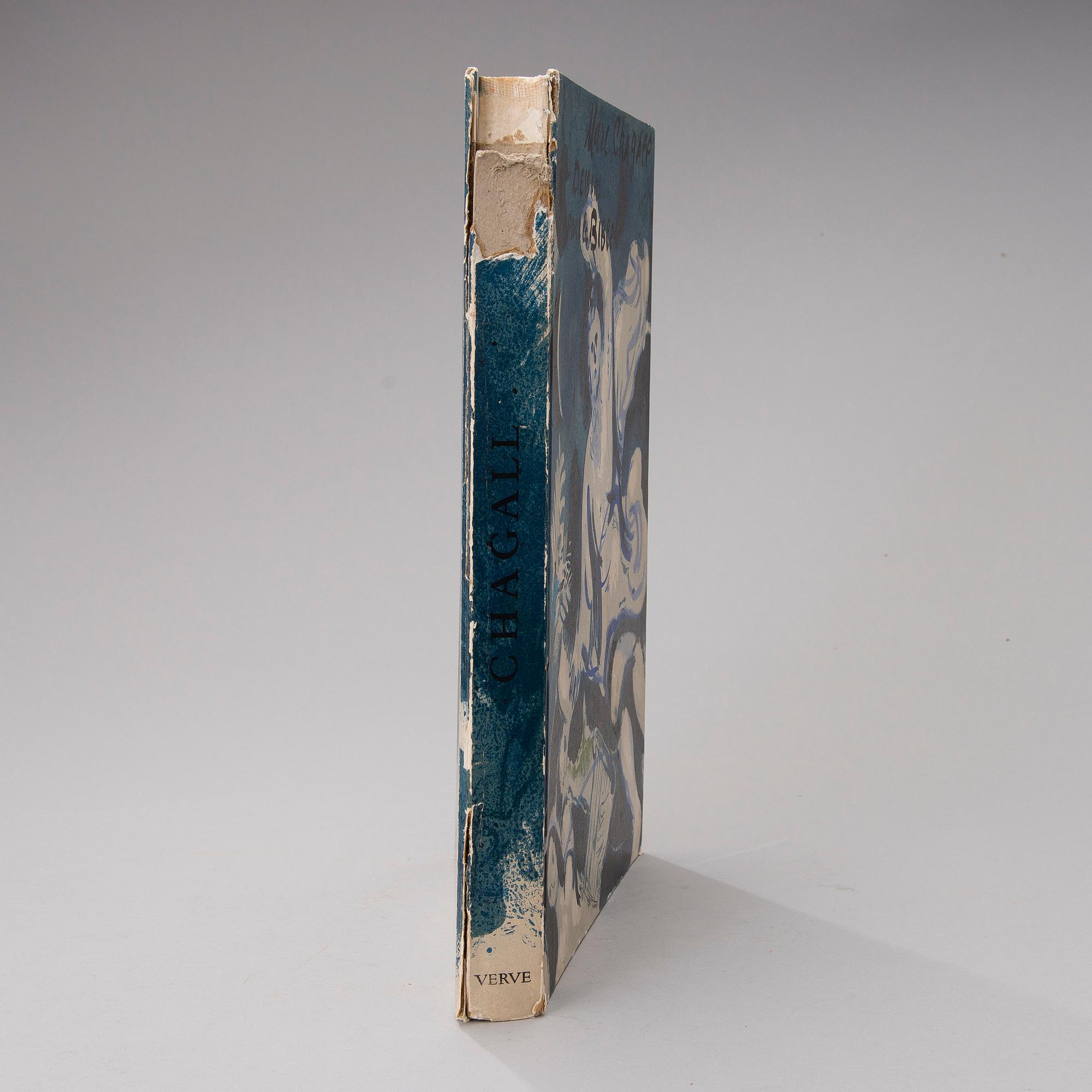 "Dessins pour la bible" book, vol X, no 37-38, Verve, Paris 1960.