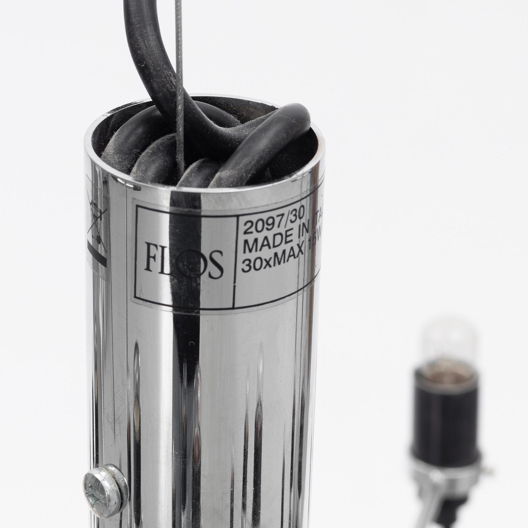 Gino Sarfatti, ceiling lamp, "2097/30", Flos, Italy.