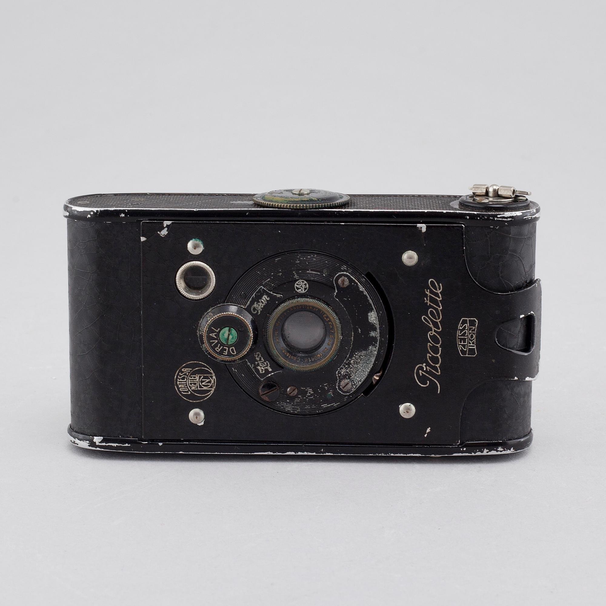 KAMERA, "Piccolette", Zeiss- Ikon, Contessa- Nettel Piccolette, 1900-talets första hälft.