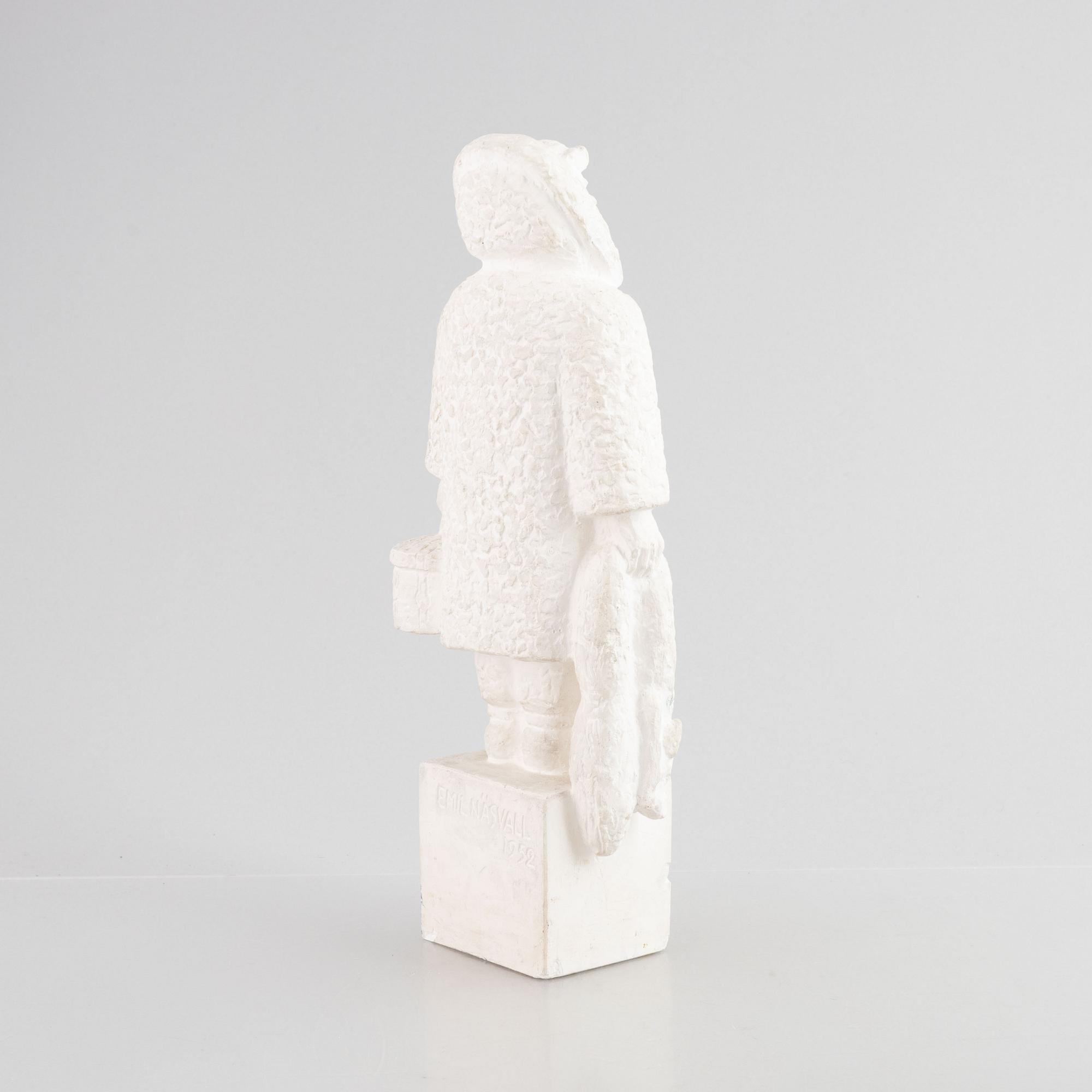 Emil Näsvall, skulpturer, 3 st.