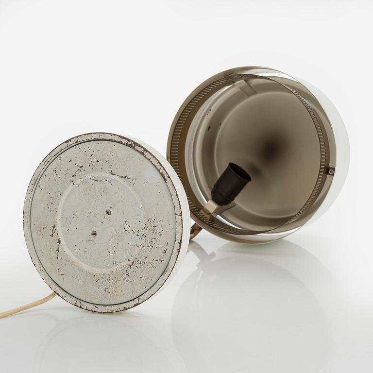 Aarne Ervi, bordslampa, möjligen prototyp, Arkkitehtuuritoimisto Aarne Ervi, tillverkare Taito 1900-talets mitt.