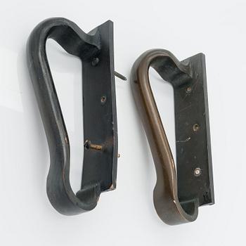 ALVAR AALTO, A pair of door handles for Valaistustyö.