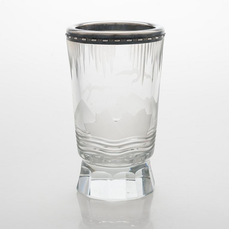 Yrjö Rosola, A 1940's '7003' vase for Karhula-Iittala Glassworks.