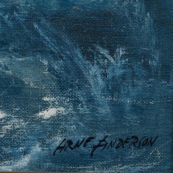 ARNE ANDERSSON, olja på duk,