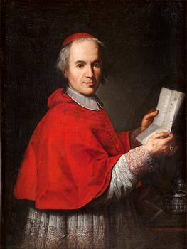 333. Francesco Trevisani Attributed to, Portrait of an Cardinal.