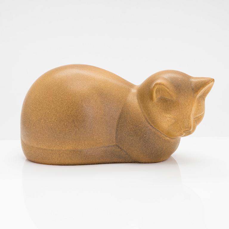 Lisa Larson, A cat figurine, K-Studio, Gustavsberg.