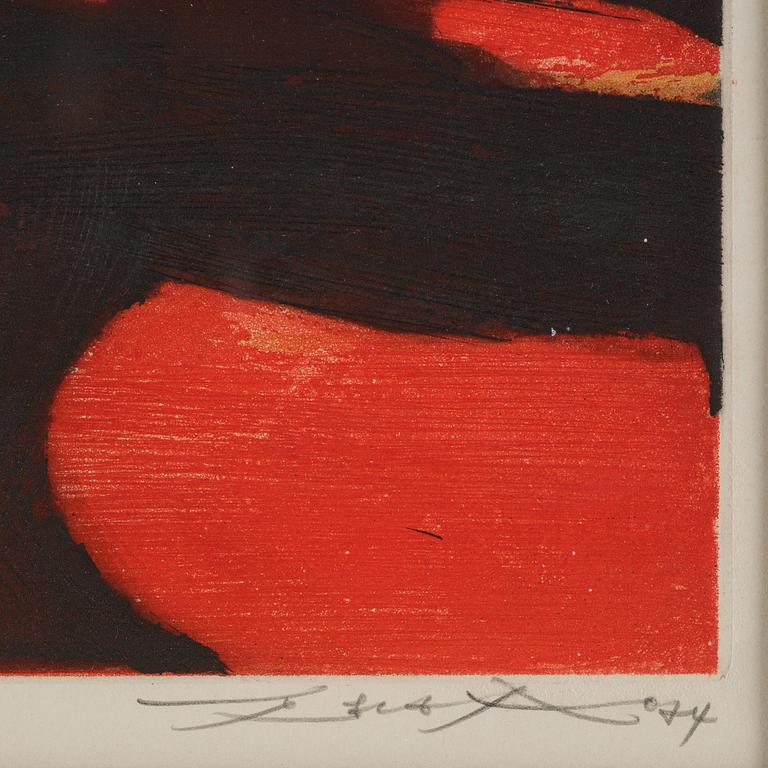 Zao Wou-ki, Untitled, from: Nobel Prize Portfolio.