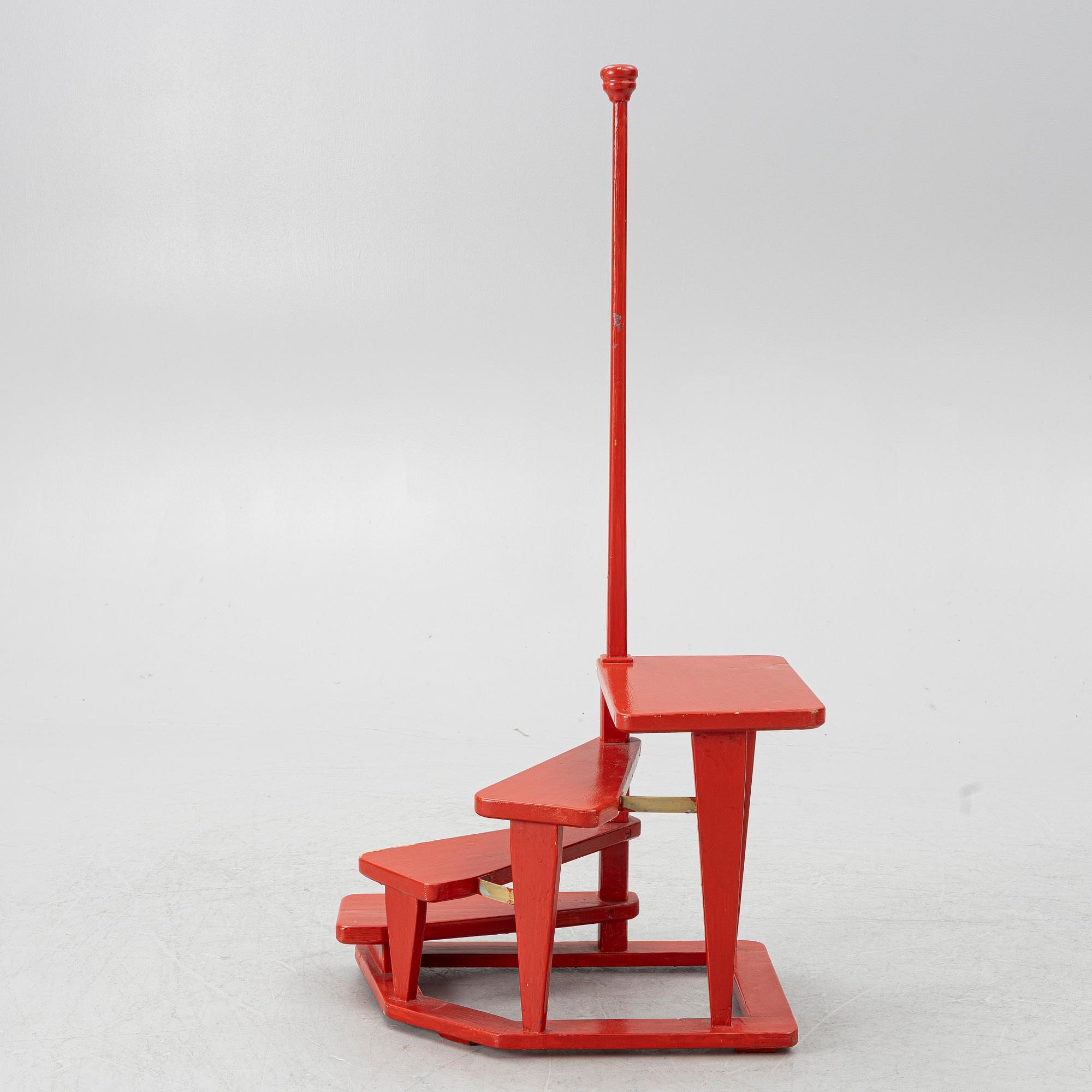 Library ladder, second half of the 20th century.