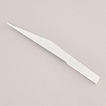 Rolf Lindståhl, a sterling silver letter opener, Stockholm, 2000.