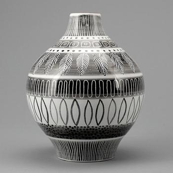 VAS, lergods, Ingrid Atterberg,  "Grafika" Upsala-Ekeby, 1950-tal.